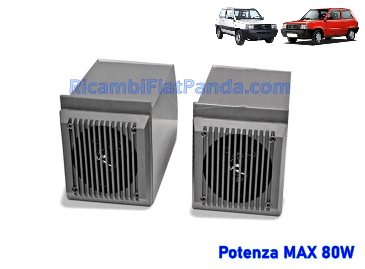 Kit Altoparlanti Per Fiat Panda Vecchio Modello (Pre-2002) - Con Supporti, Antenna E Portaradio - Foto 8